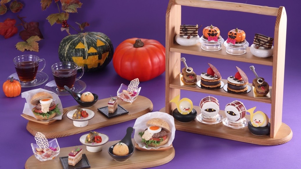 【都シティ 大阪天王寺】モンスターたちの演奏を表現！ 「ハロウィーンオーケストラ アフタヌーンティー ～秋の饗宴～」