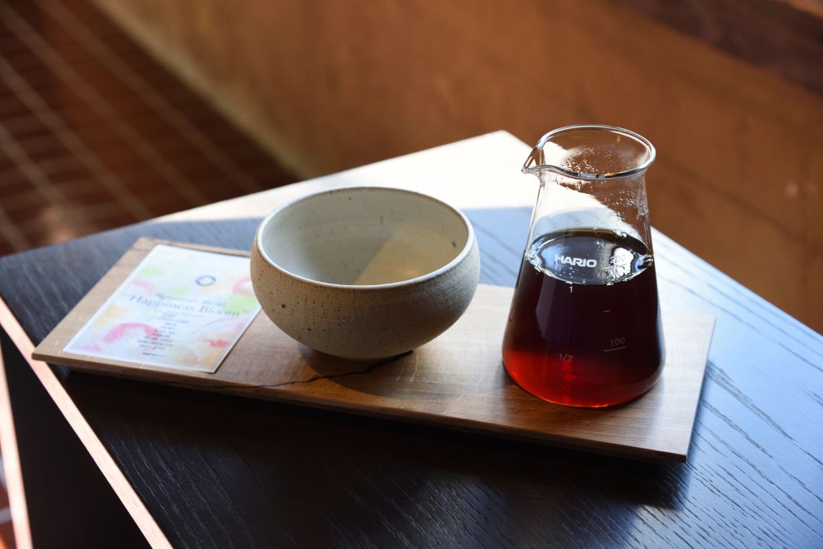 ハンドドリップコーヒー（ハピネス・ブルーム Hot）750円