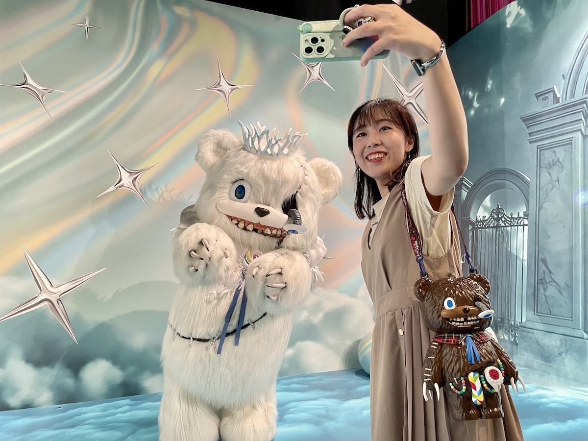 ハミクマと自撮り