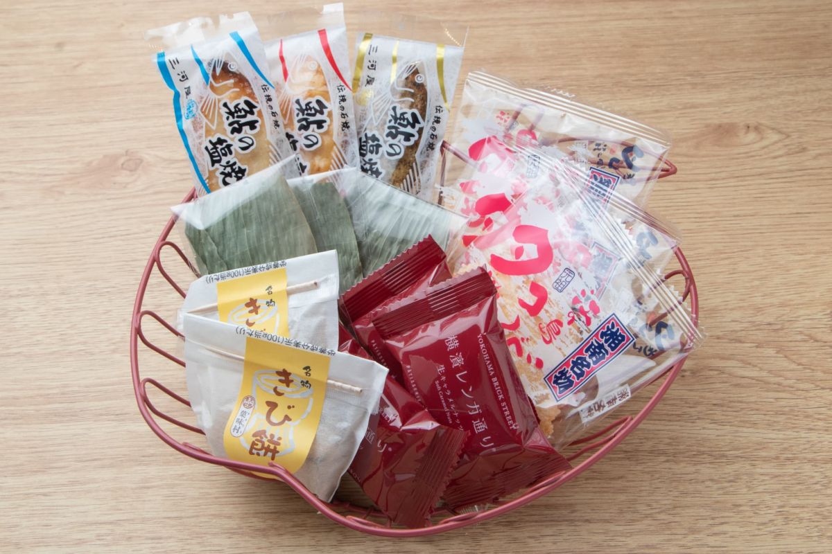 「選べる神奈川銘菓」ラインナップ