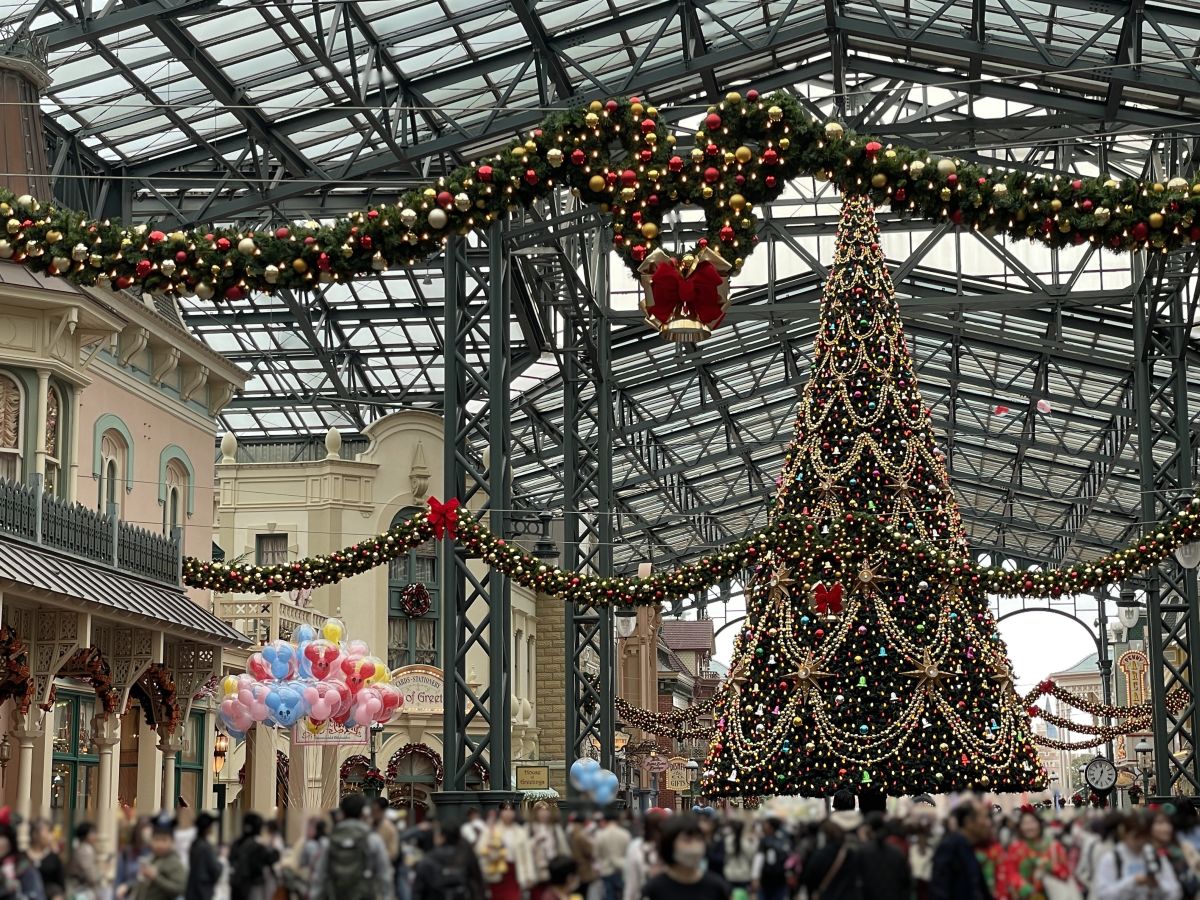 限定　懸賞品　東京ディズニーランド クリスマスツリー 東京ディズニーランド、いよいよクリスマス開幕。園内装飾は妖精