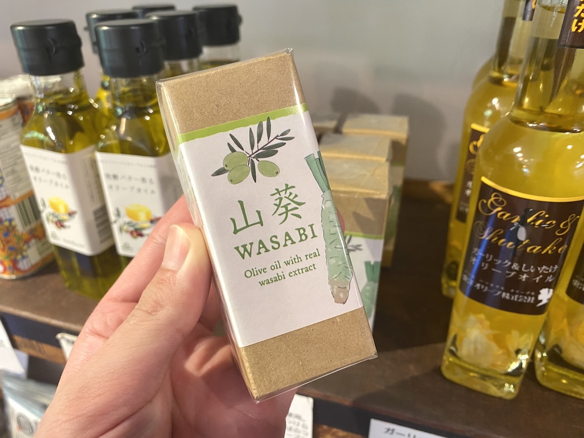 「おしおりーぶ」わさびフレーバー　オリーブオイル