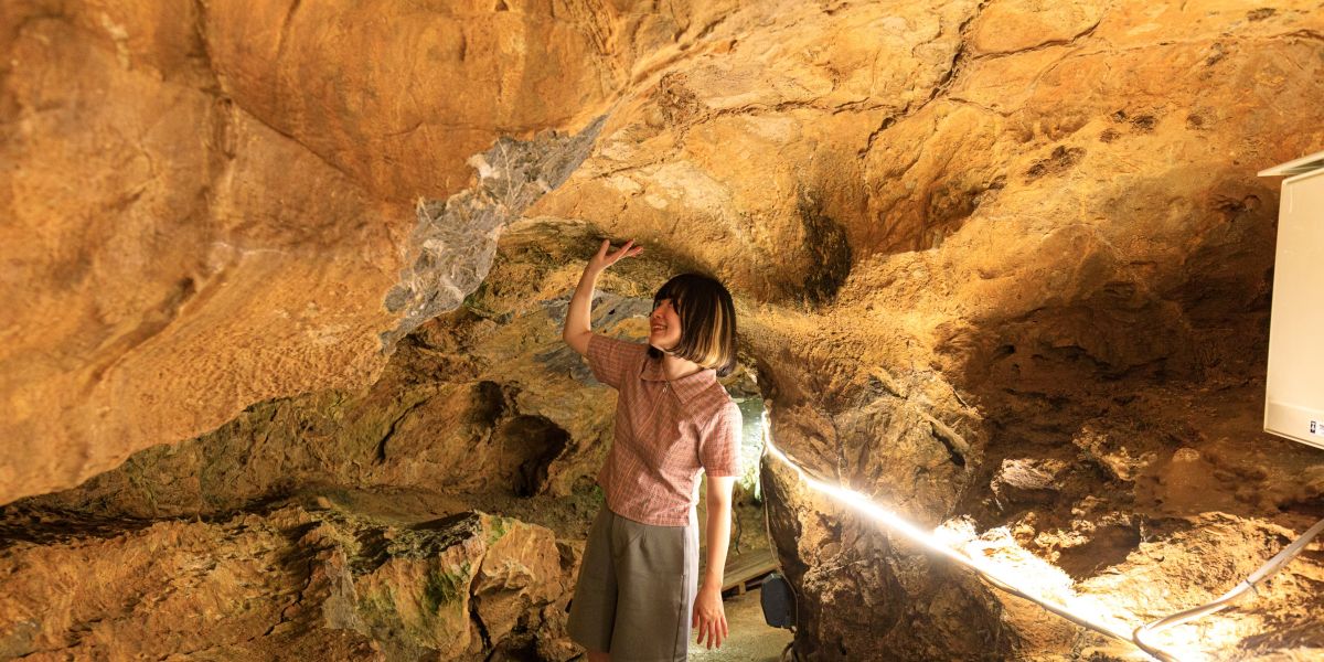 【大滝鍾乳洞】木製ケーブルカーで行く！ 神秘の世界は郡上八幡市街地から車で20分