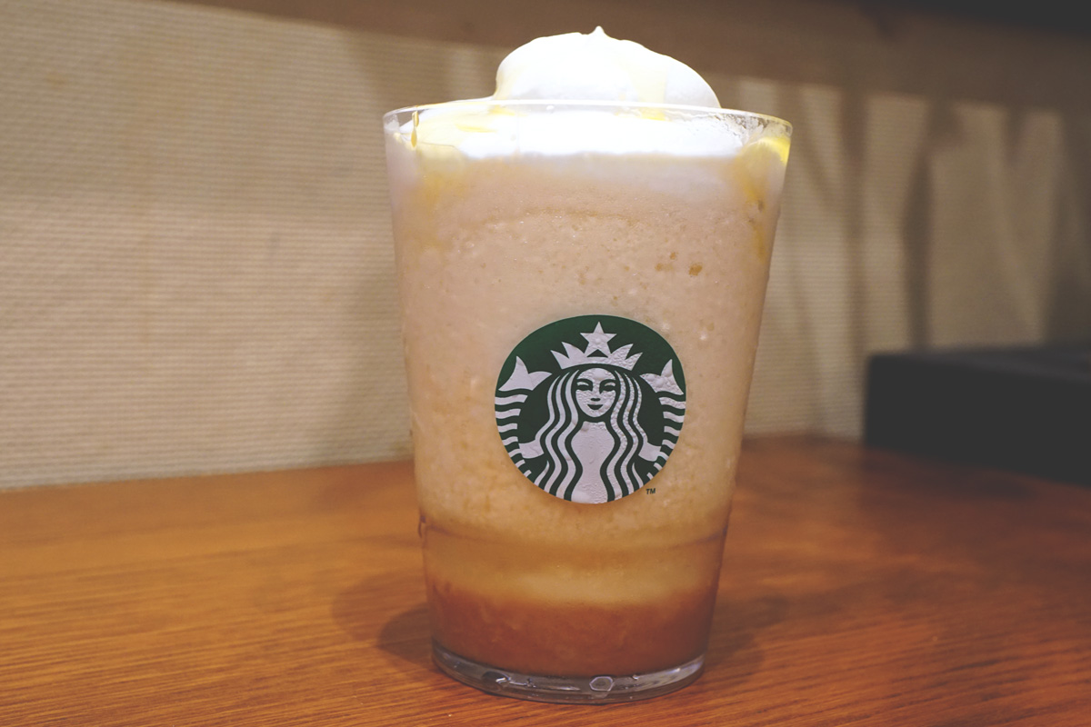 「洋なし 生キャラメル フラペチーノ®」カロリー