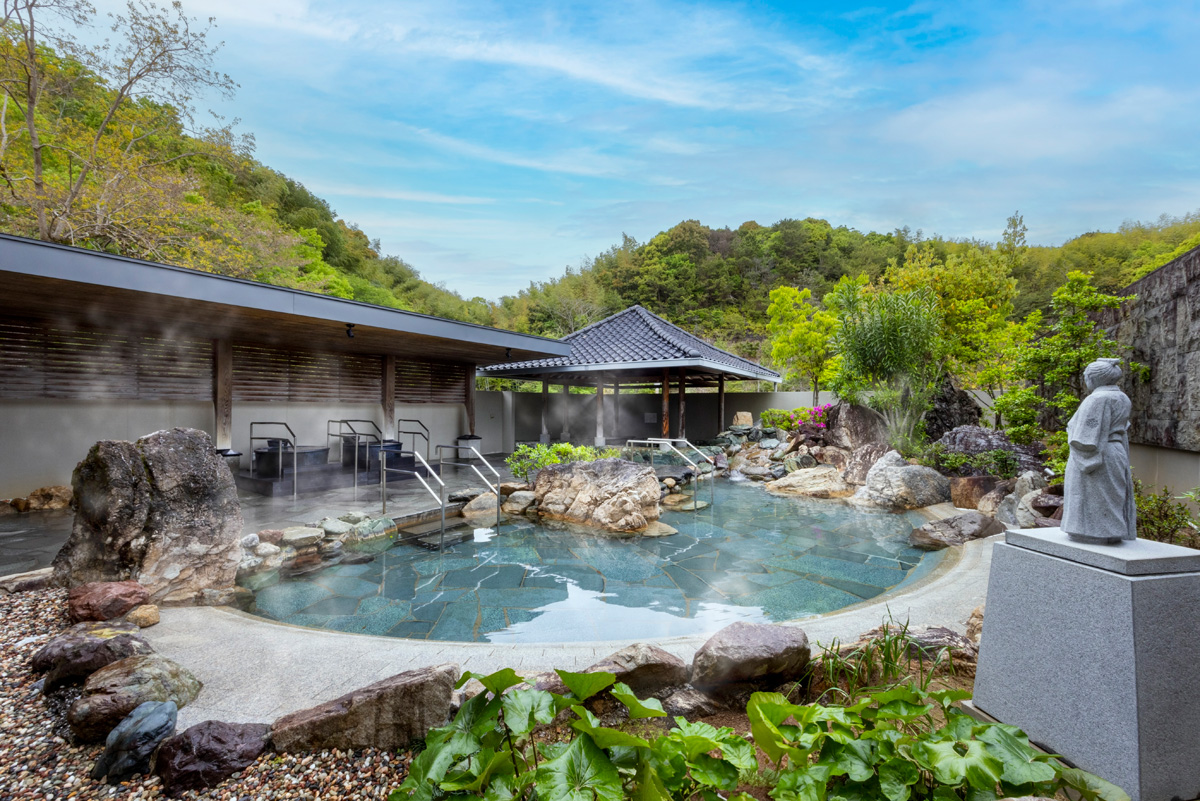 露天風呂 「よさこい温泉」