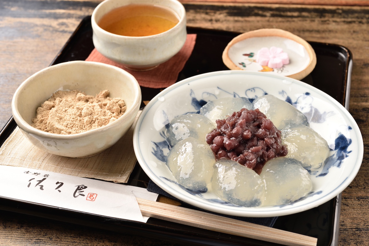 葛もち(980円)小倉あん付き(+120円