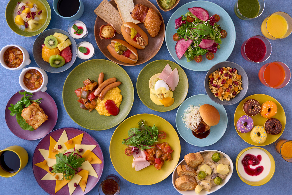 朝食ビュッフェ　イメージ