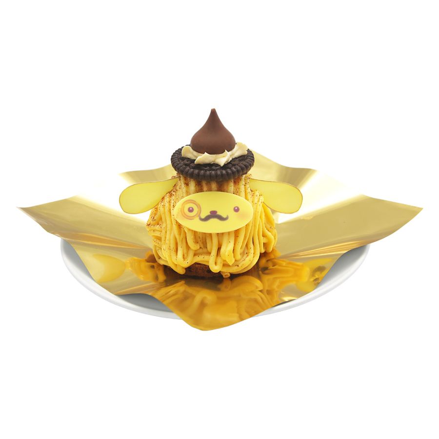 ■「ポムポムプリンのさつま芋と和三盆のモンブラン」950円