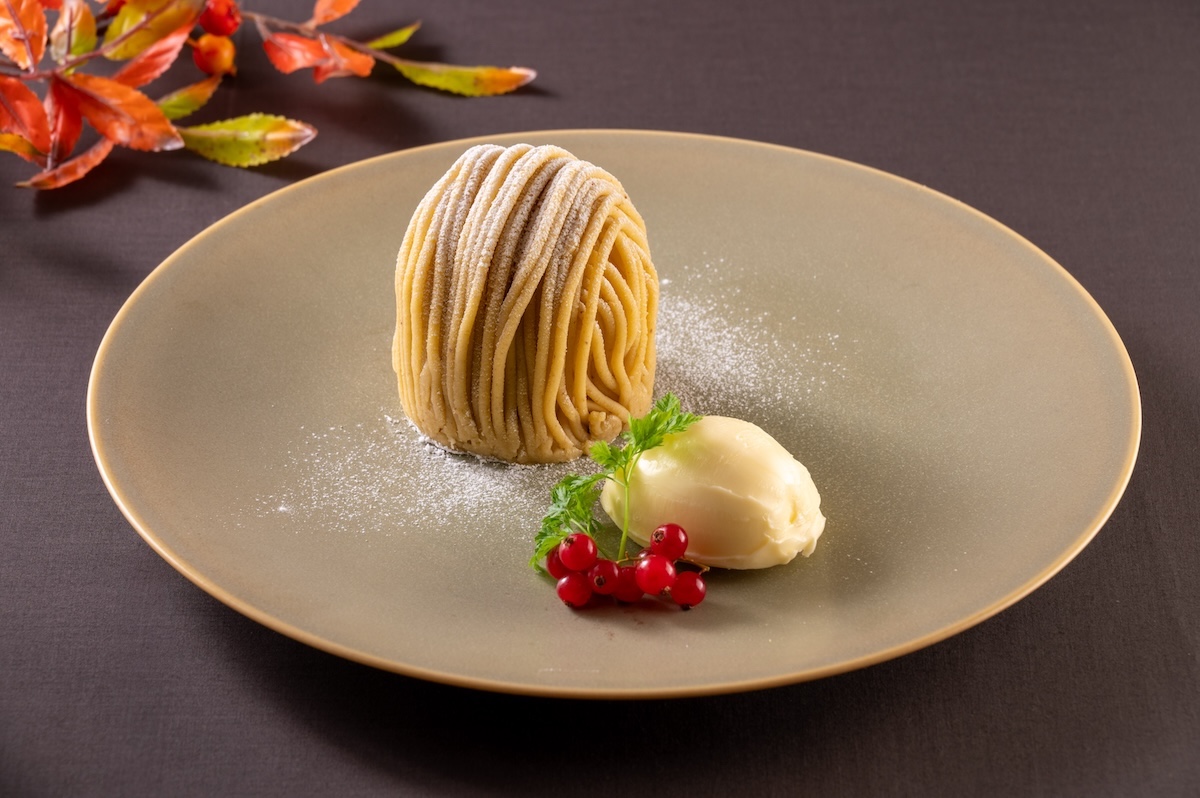 ガーデンラウンジ「栗名月のプレート」イメージ