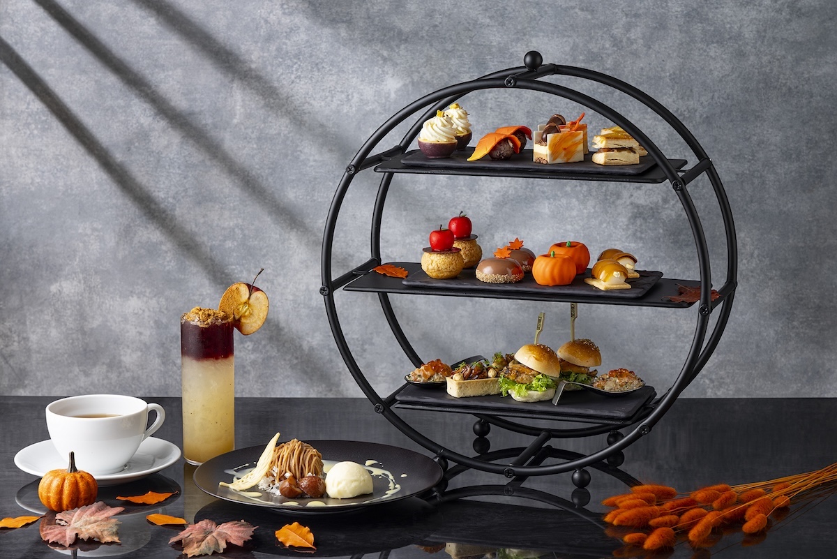 キンプトン新宿東京「栗と秋の味覚アフタヌーンティー『紅葉』」