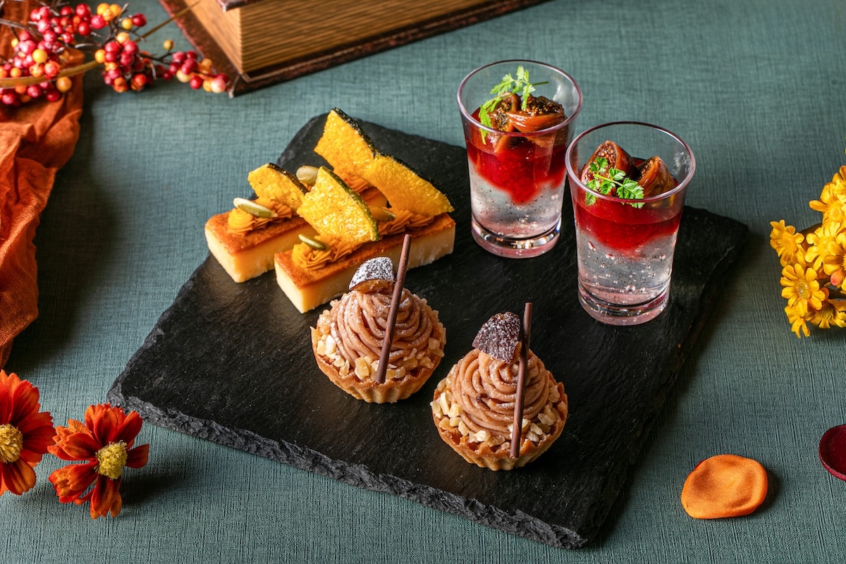 「オータムアフタヌーンティー」上段