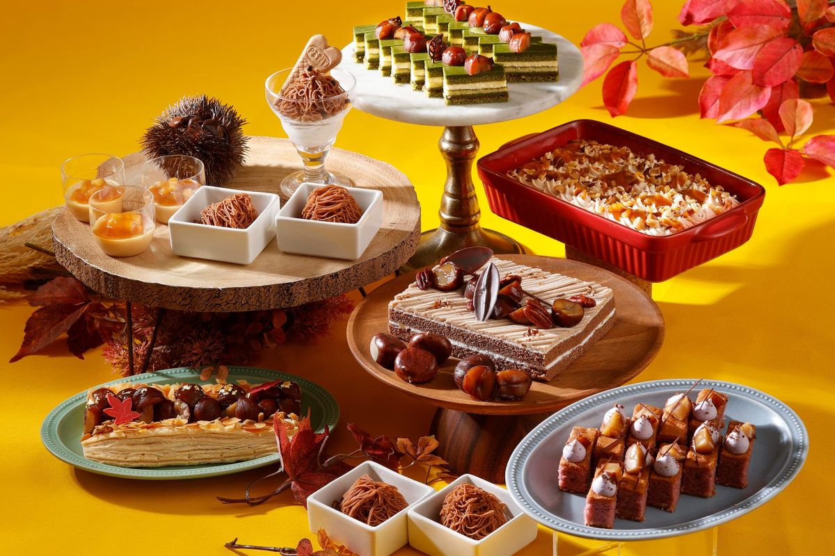 秋の味覚「栗」をアレンジしたスイーツ