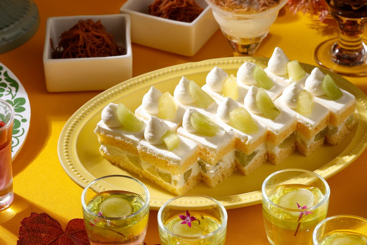 シャインマスカットショートケーキ