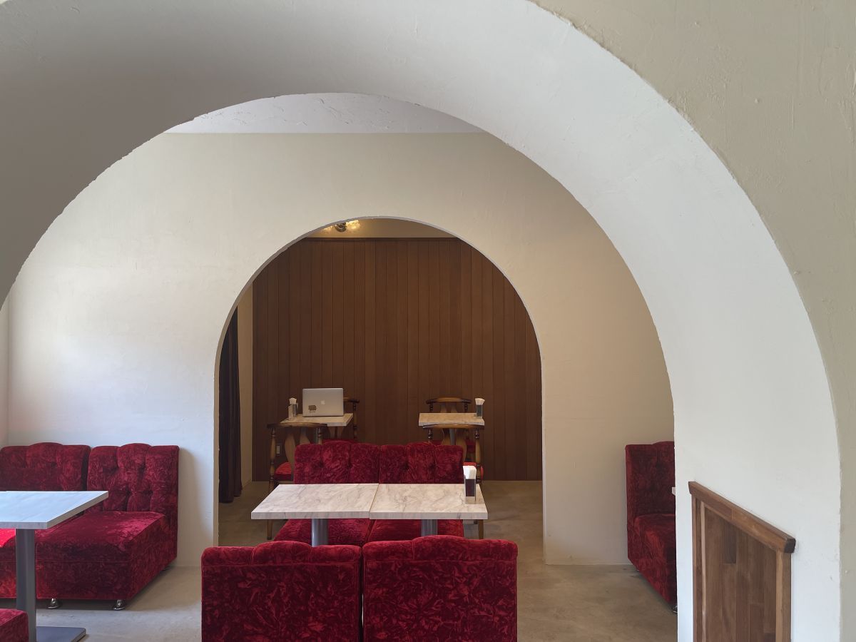 「喫茶 東京郊外」店内