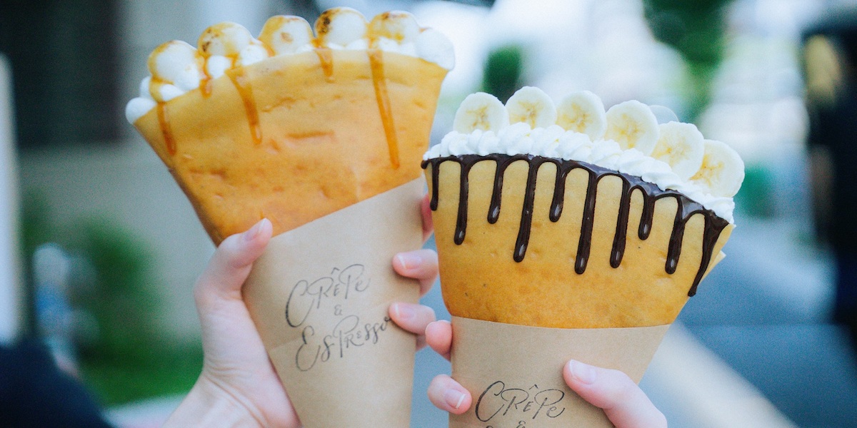 「クレープとエスプレッソと九丁目」クレープ