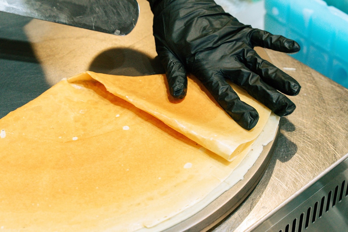 2分しっかり焼いて仕上げる