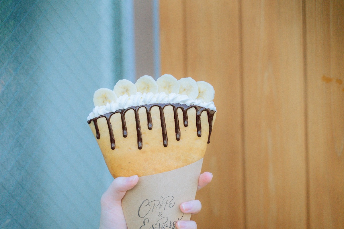 「バナナチョコメルト」1200円