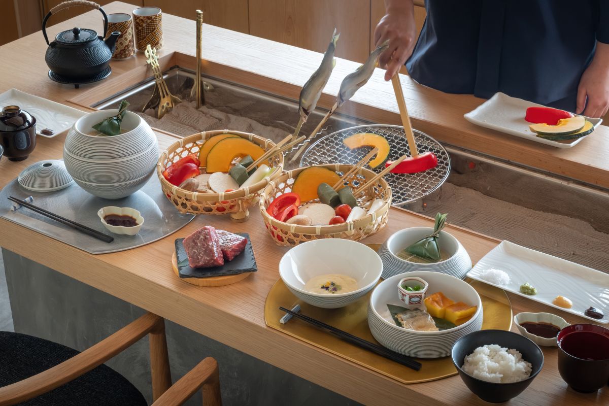 「朝食」1名3850円／©︎Nazuna 箱根 宮ノ下