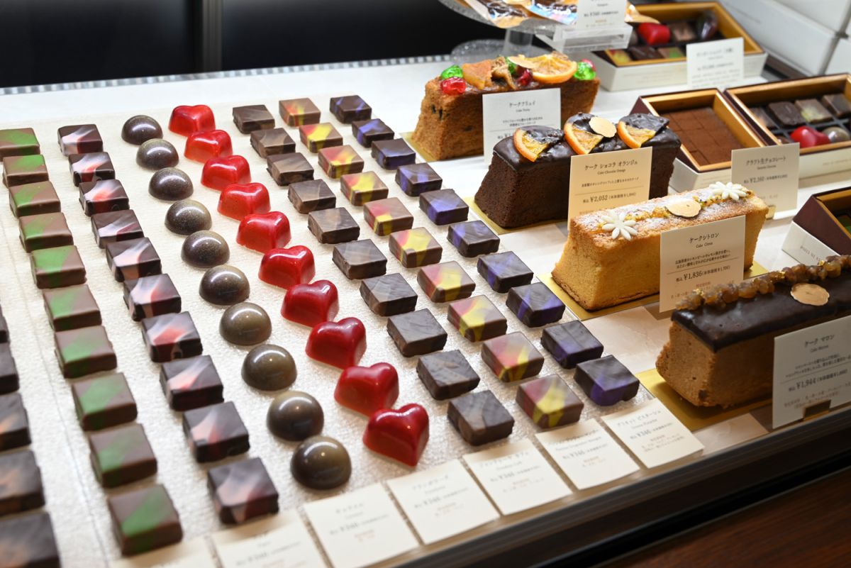 ちょっと贅沢なチョコレートも。