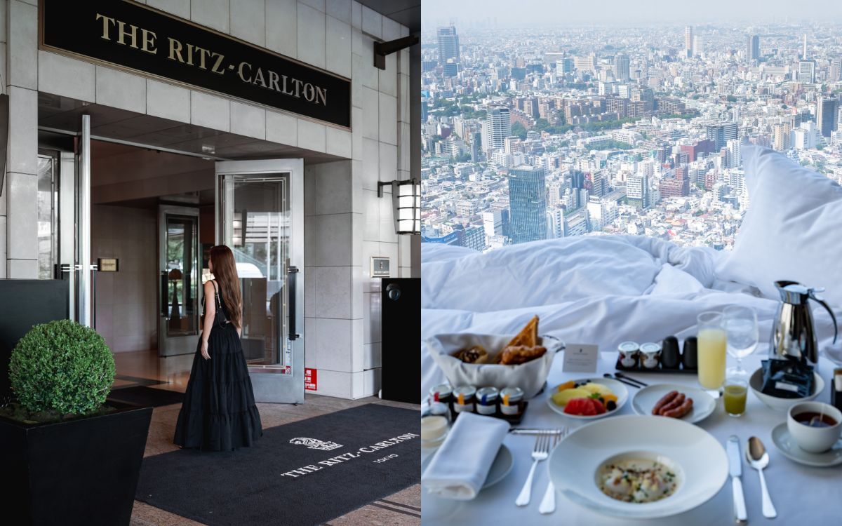 エントランス（左）インルームダイニング（右）