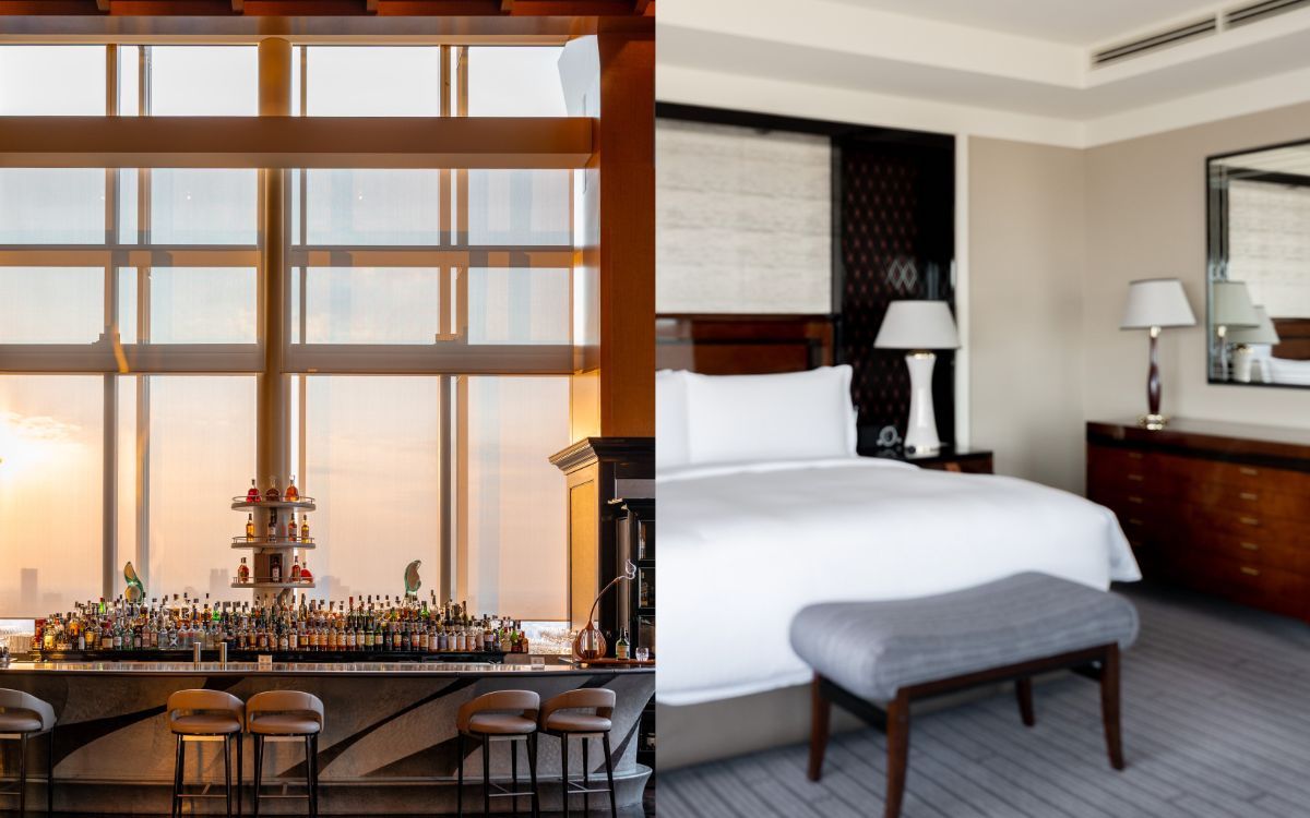 The Bar（左）カールトンスイート（右）