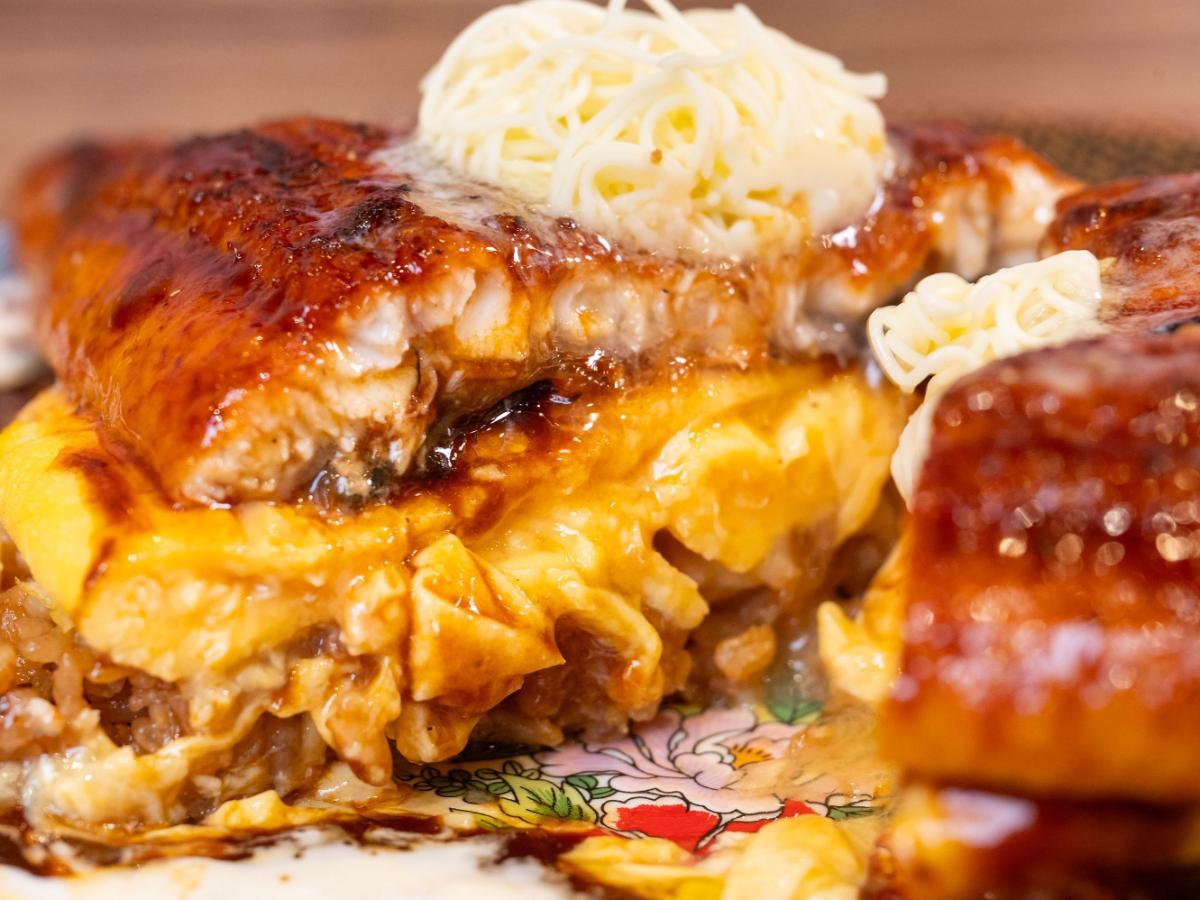 お店で扱うオムライスは、全てバターしょうゆライス