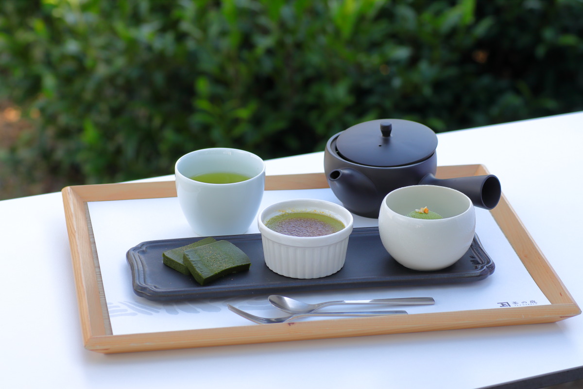 お抹茶スイーツセット1500円