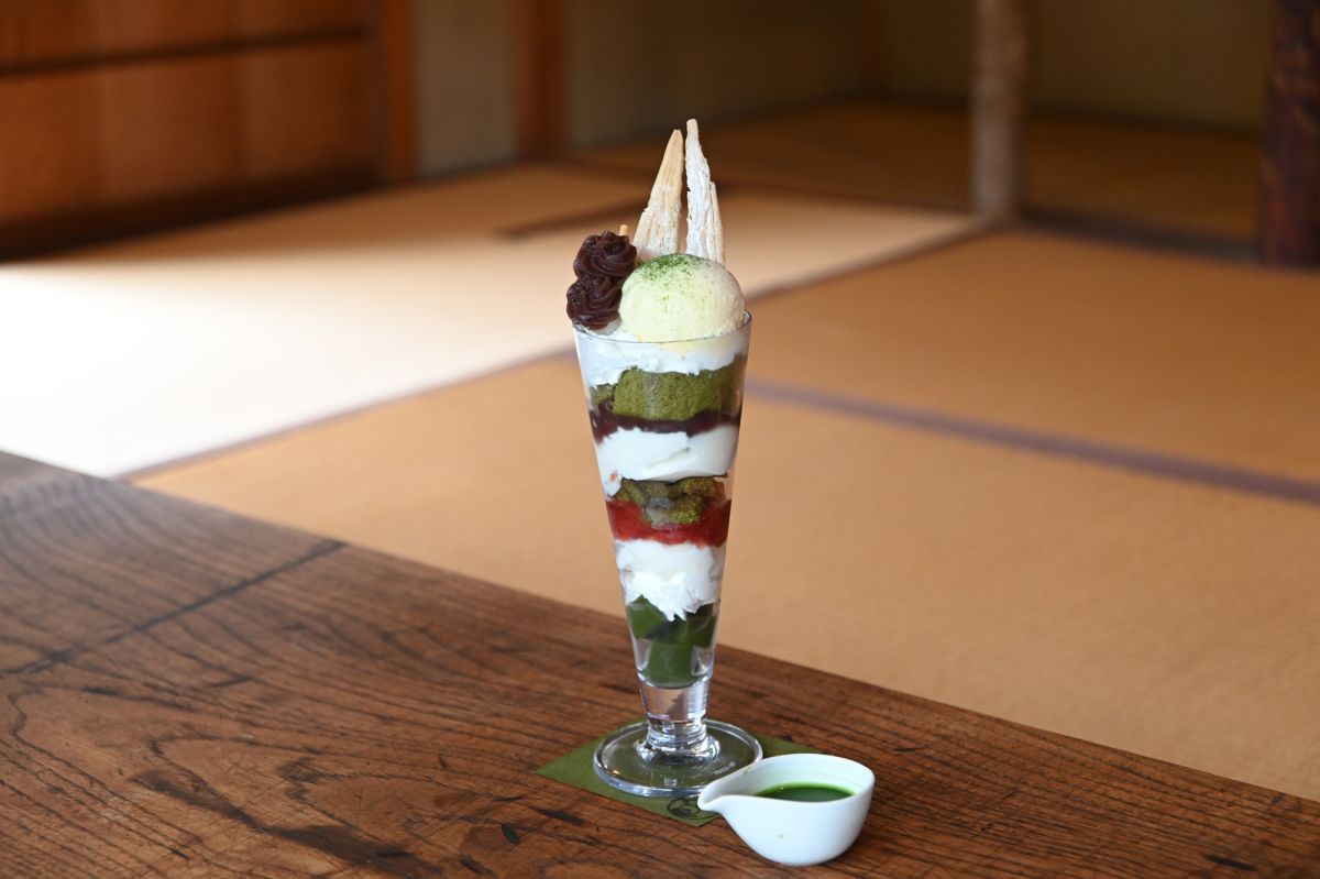 抹茶パフェ980円