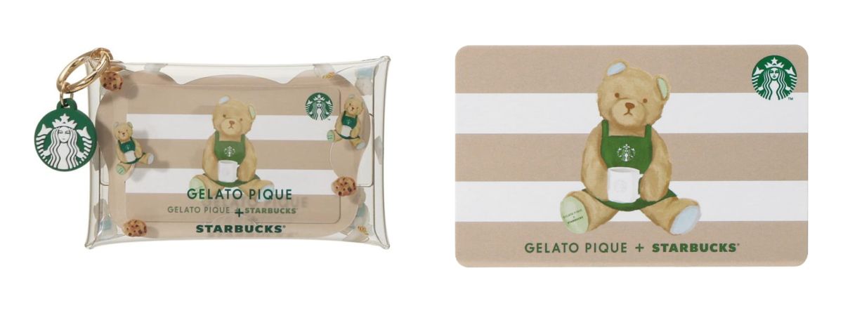 gelato pique スタバマルチケース付きスターバックス カード