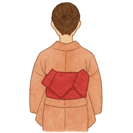 帯結びイラスト 3