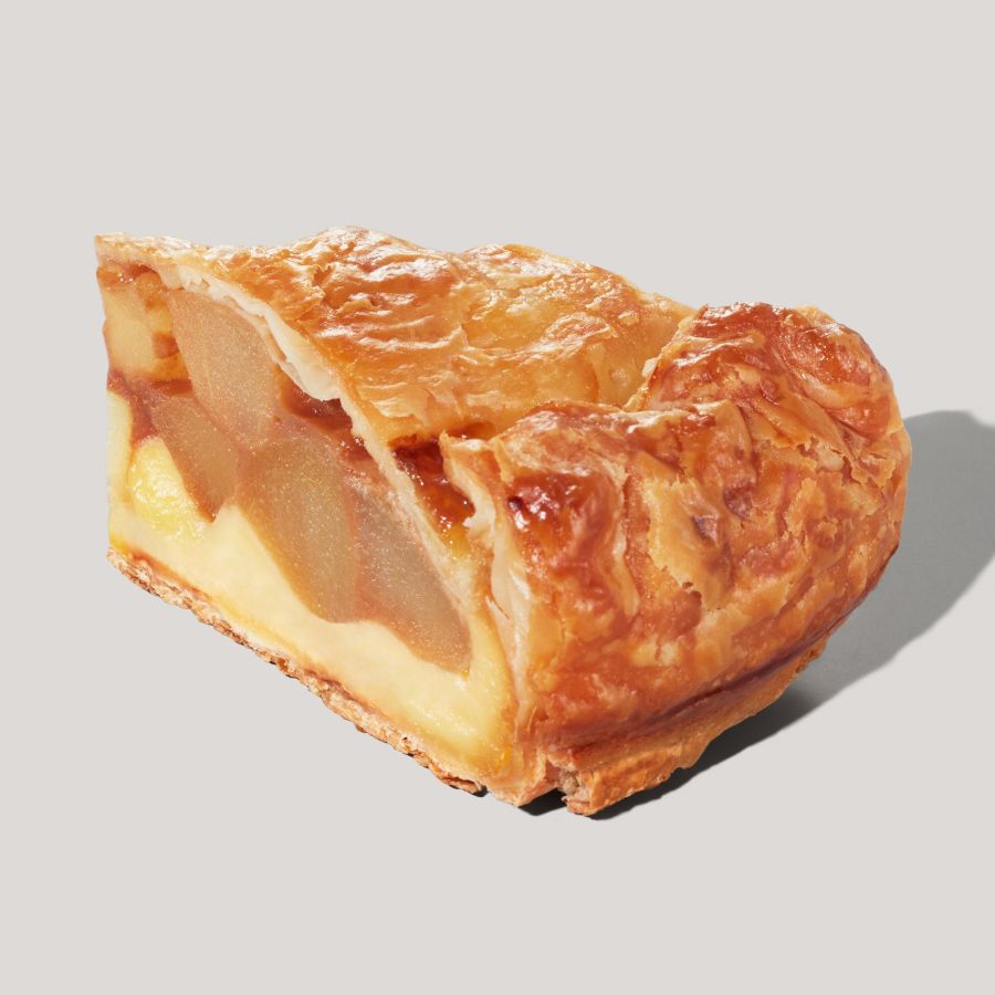 「青森県産２種のりんご カスタードアップルパイ」600円