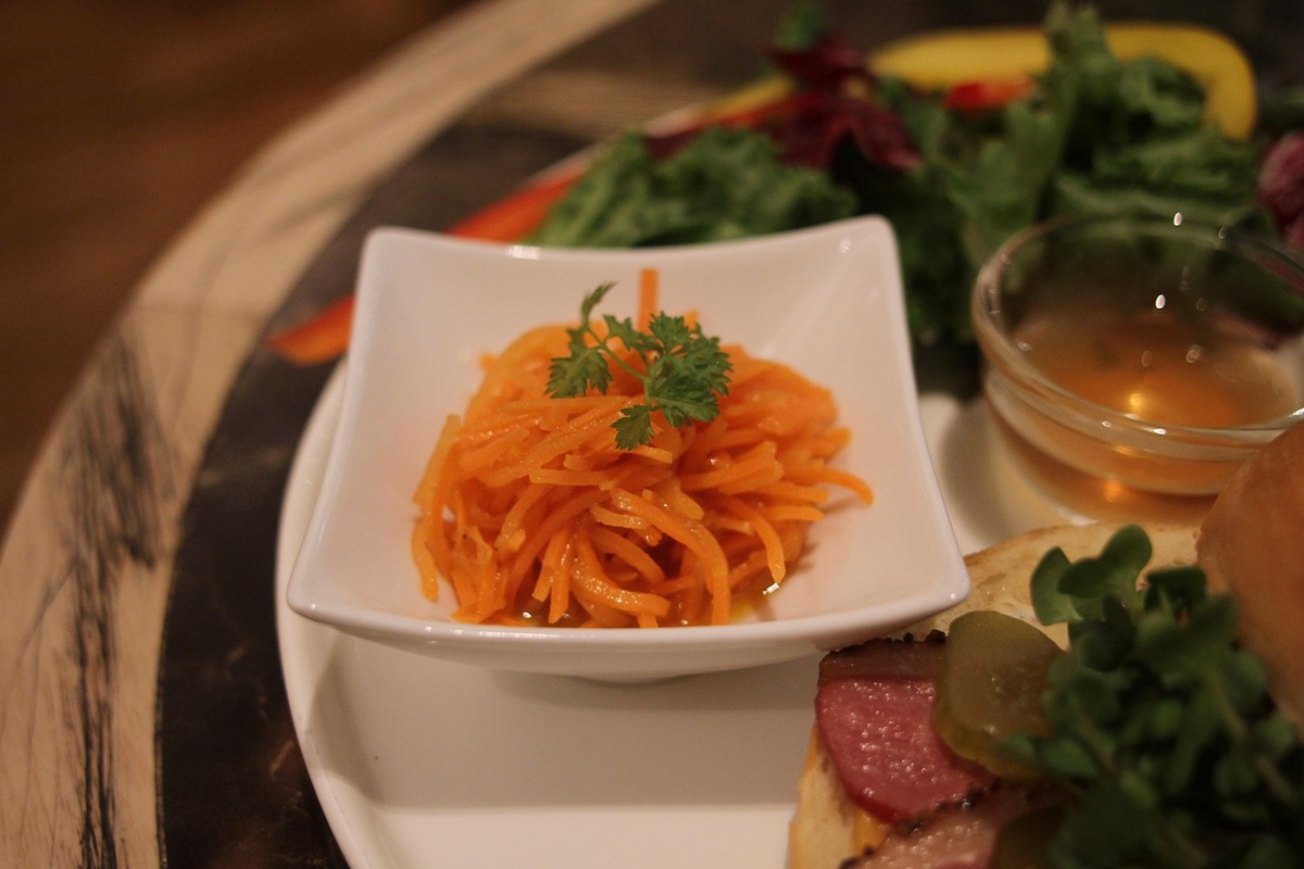 「タワー・オブ・ロンドン」の茶葉を使用したキャロット・ラぺ