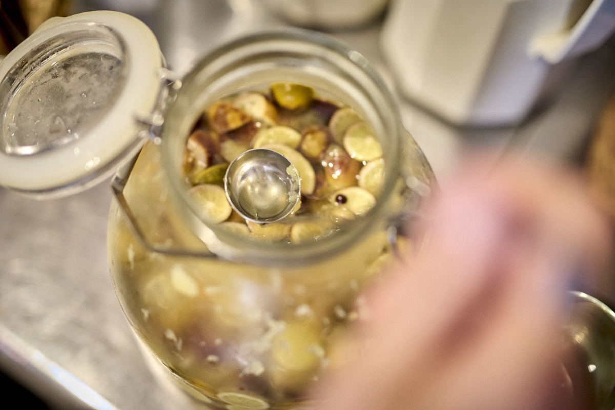 自家製ドリンク「RONMADORソーダ」