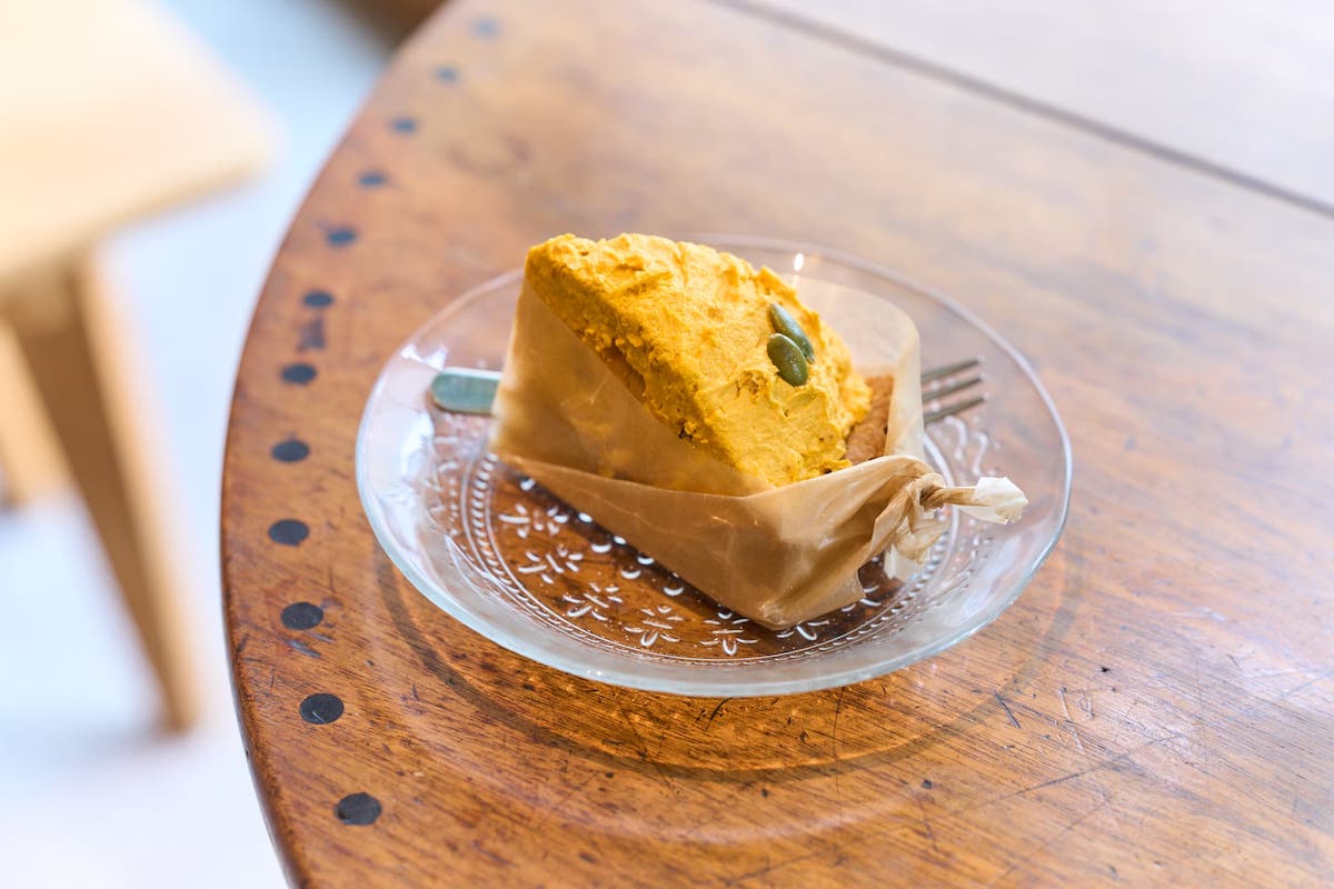 「パンプキンタルト」600円