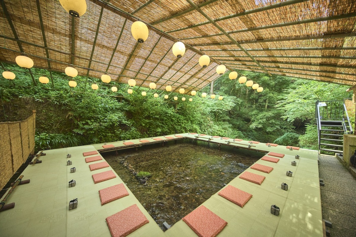 「兵衛Cafe」川床