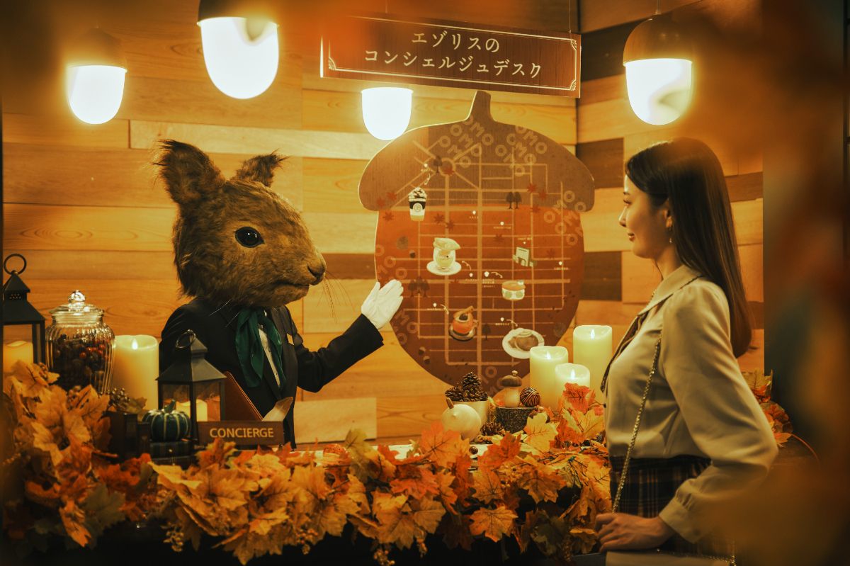 エゾリスのコンシェルジュデスク