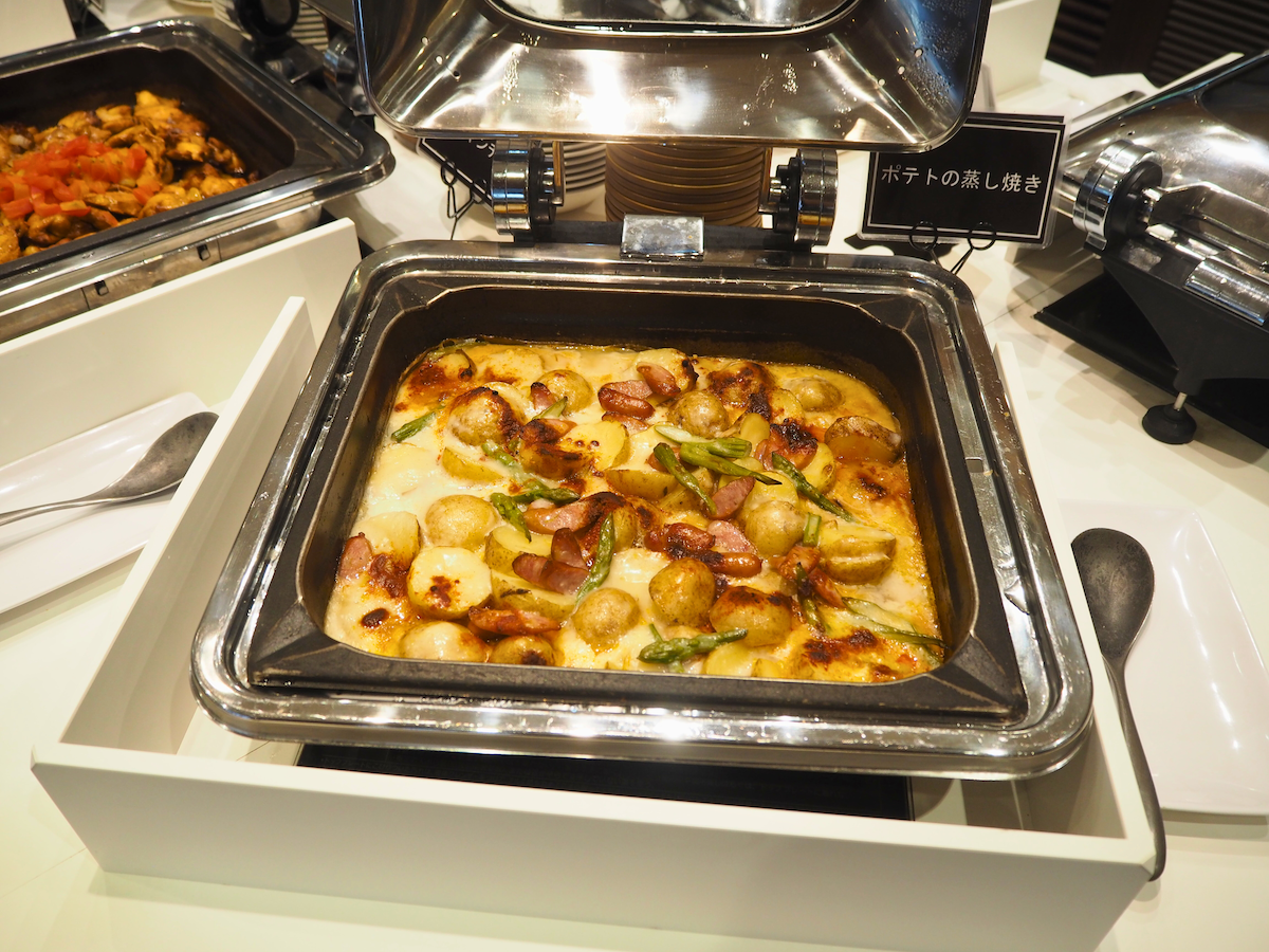 ポテトの蒸し焼き