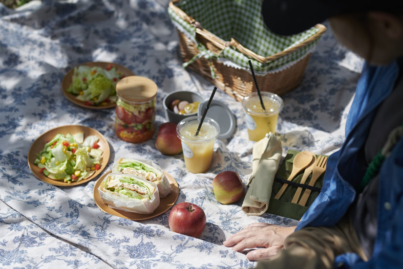 ピクニックが楽しめる期間は、寒さが本格化する11月まで