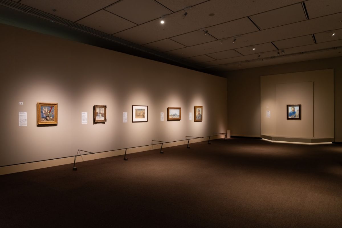 ゴッホ展　展示風景