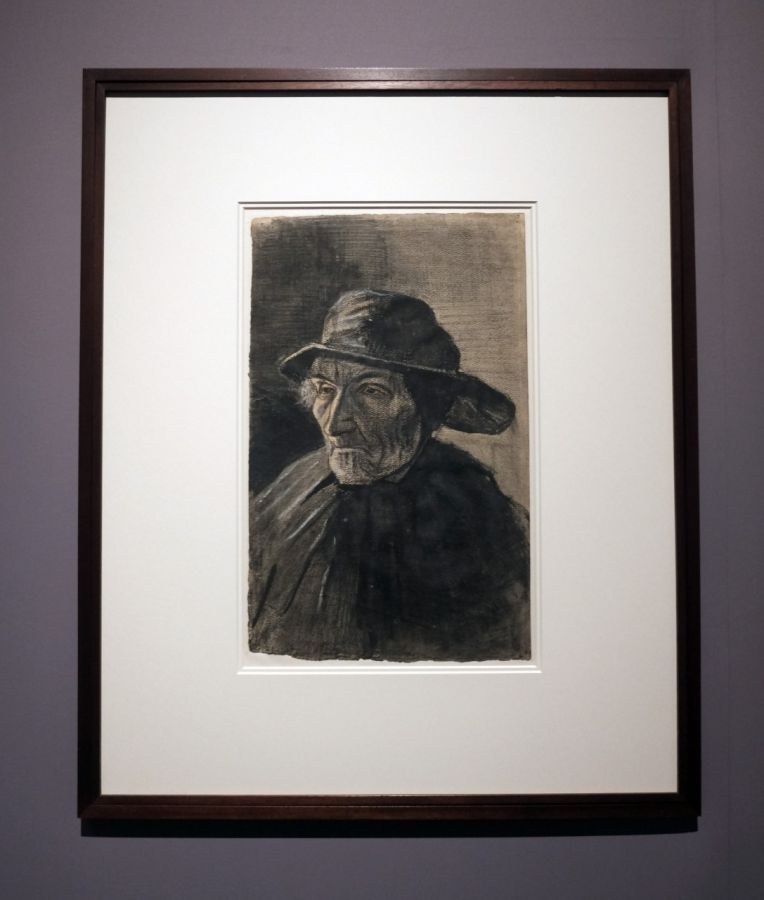   フィンセント・ファン・ゴッホ 《防水帽を被った漁師の顔》 1883年1月 ファン・ゴッホ美術館、アムステルダム(フィンセント・ファン・ゴッホ財団)