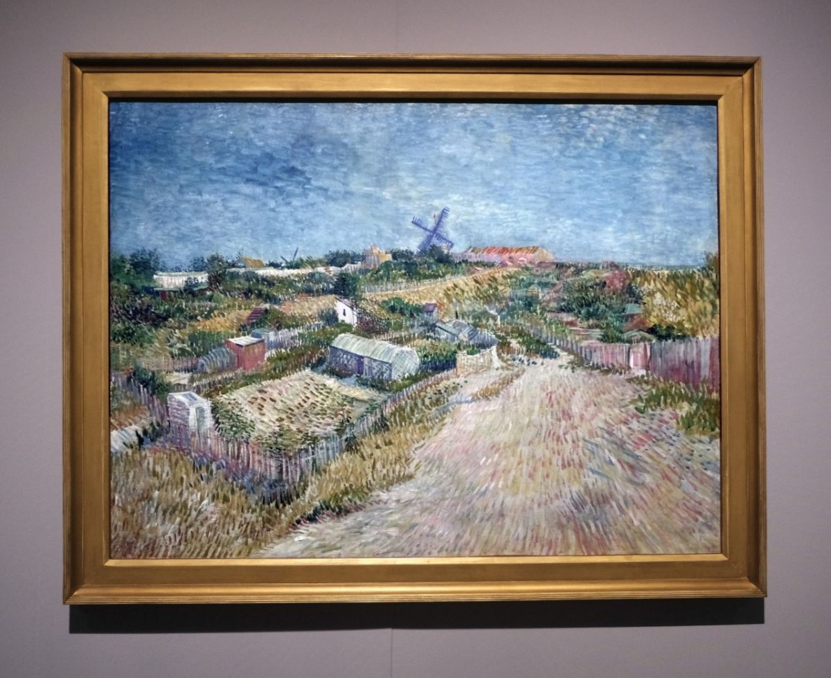 フィンセント・ファン・ゴッホ 《モンマルトルの菜園》 1887年 アムステルダム市立美術館 Collection Stedelijk Museum Amsterdam, gift of the Association for the Formation of a Public Collection of Contemporary Art in Amsterdam (VVHK), 1949