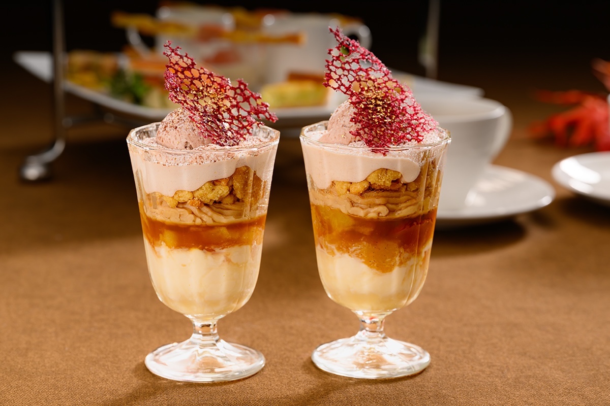 丸の内ホテル「マロンパフェ」