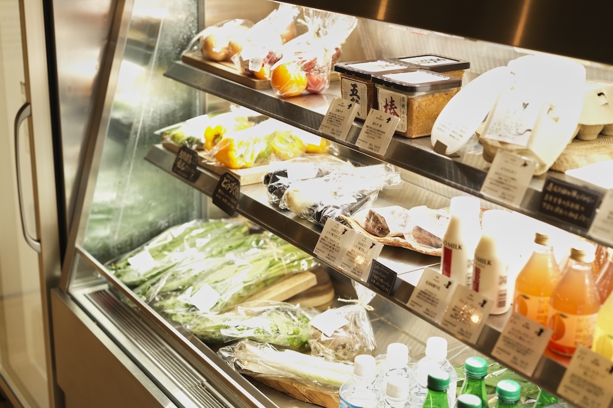 野菜販売コーナー