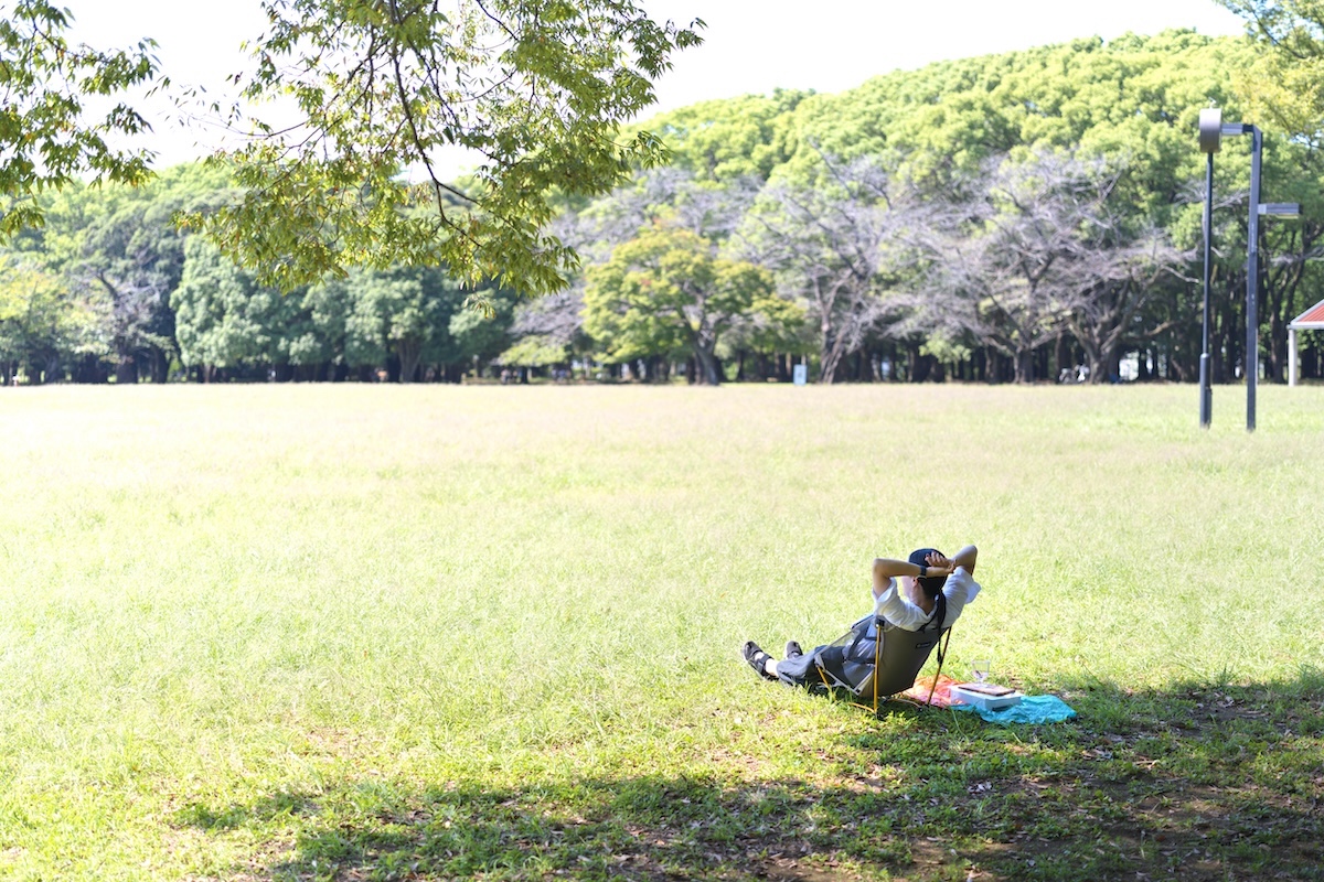 チェアリングをする場所が完成