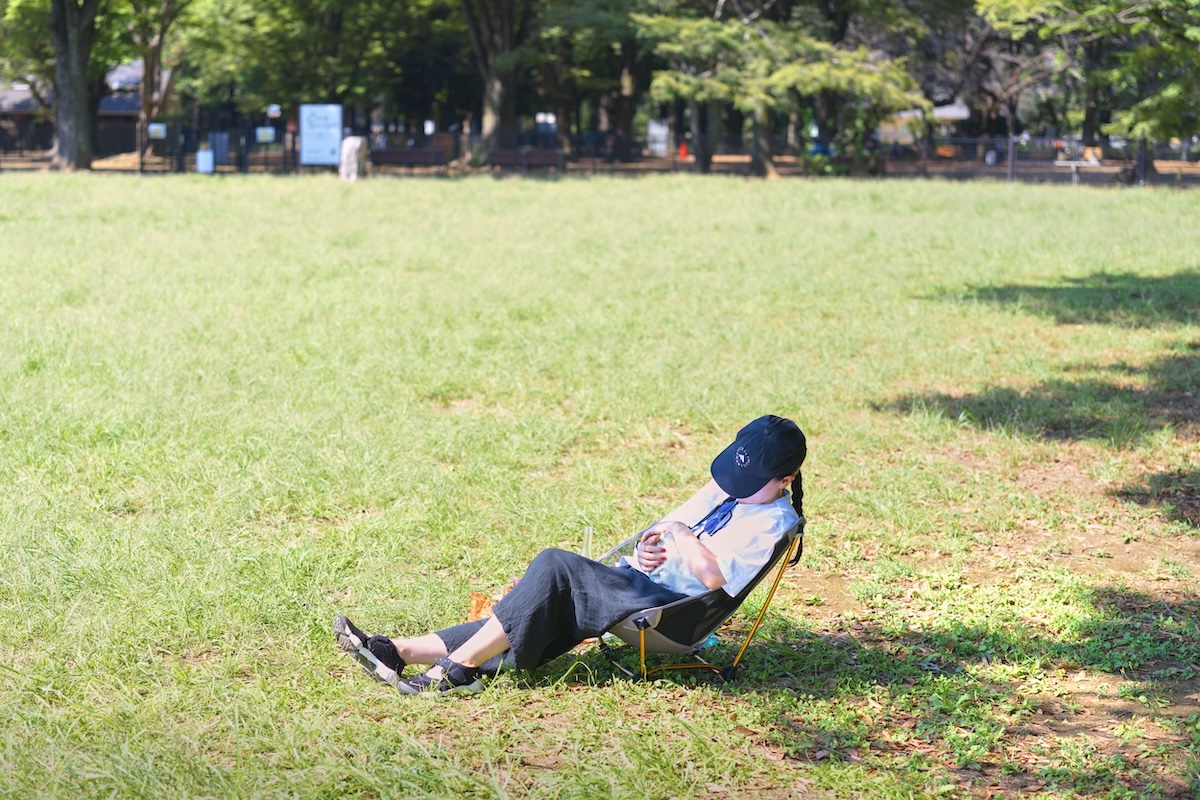 チェアリング中にウトウトしてしまう
