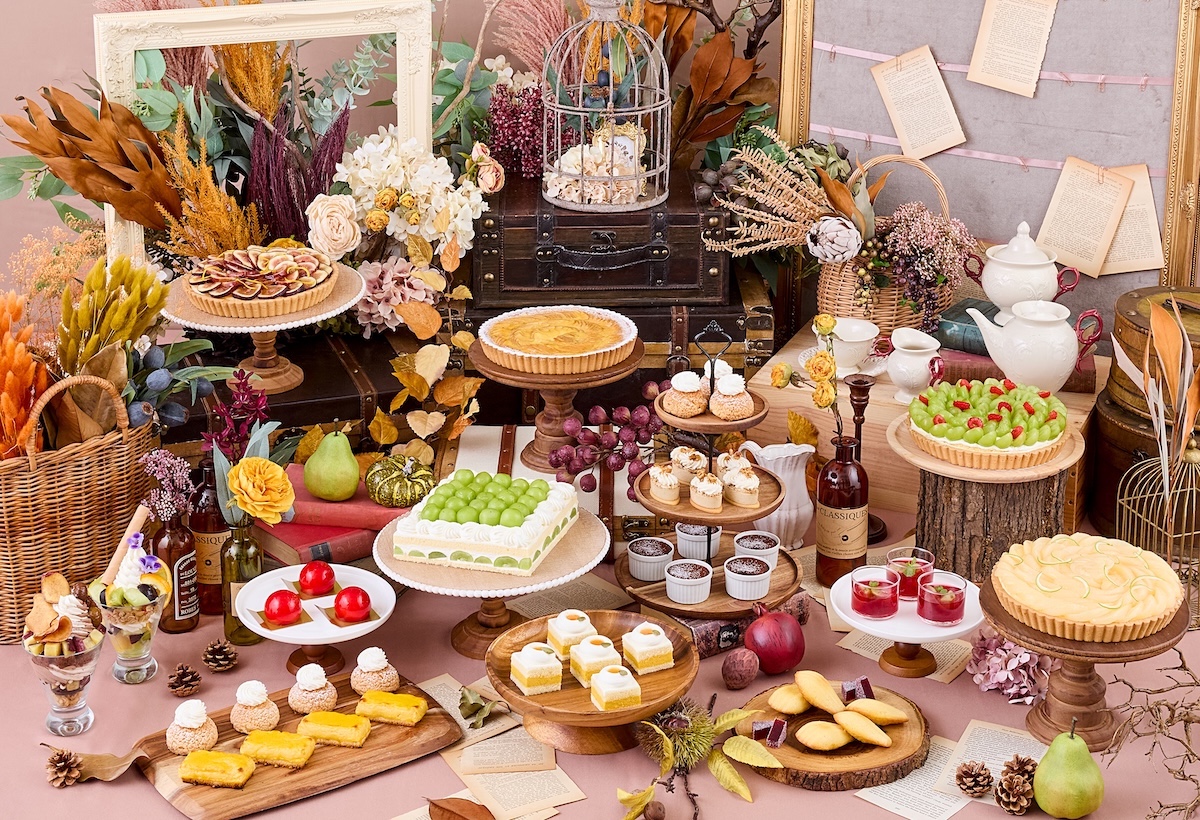 京王プラザホテル「オータムスイーツブッフェ」