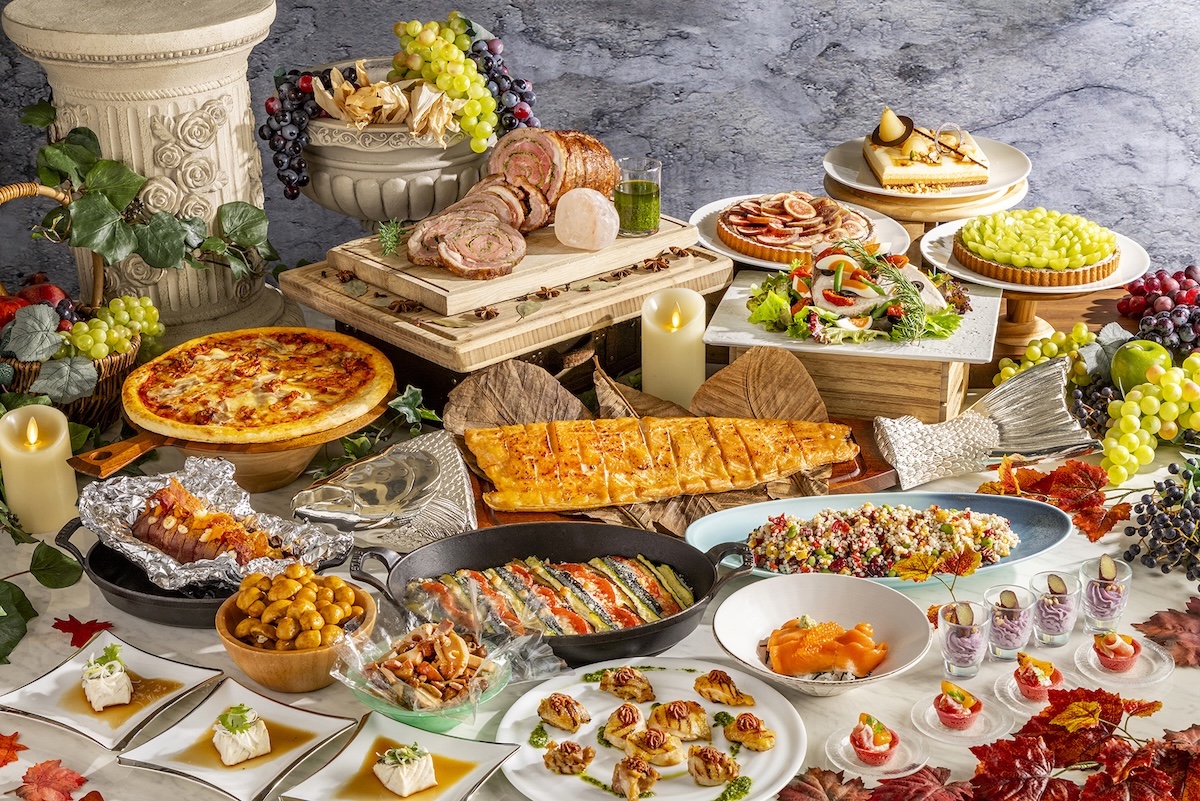 ヒルトン東京お台場「豊穣の秋&シャインマスカットスイーツフェア」