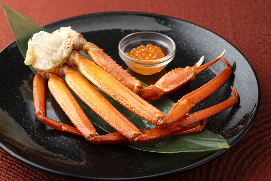 北海道産紅ズワイ蟹 1肩+いくら（ディナー限定）