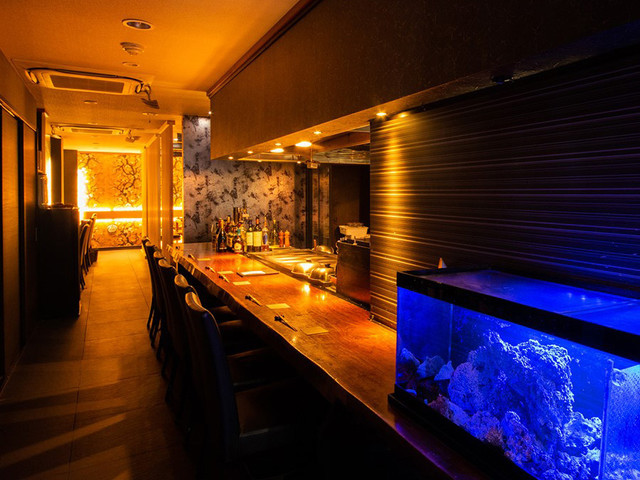 「鉄板焼 grow 後楽園店」店内