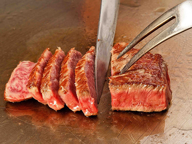 「鉄板焼 いちか」黒毛和牛